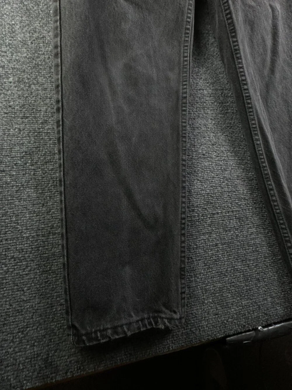 VTG Levi’s USA Made Charcoal Wash Denim Jeans Black Tab 40550-4159 ACTL 30x31